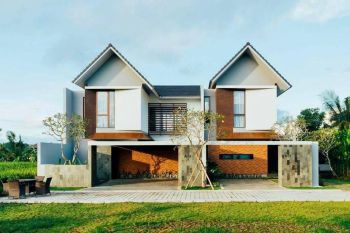 Rumah 2 Lantai Scandinavian Modern Lokasi Strategis View Sawah