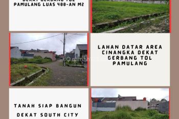 Jual Tanah Luas 300 Meter 2 Km Terminal Pd. Cabe SHM
