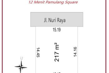 8 Menit Arina Waterpark, Tanah Kapling Tangsel Terima SHM