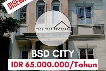 DISEWAKAN
RUMAH VANYA PARK CLUSTER AZURA BSD CITY