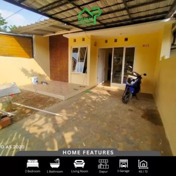 ready stock rumah didalam perumahan 2jt sdh all in biaya dkt stasiun