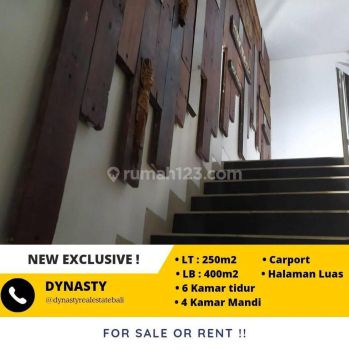 Rumah 2 lantai di sewakan Lokasi Renon Denpasar