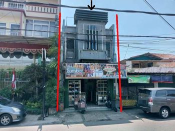 Dijual Murah Turun Limit Ruko di Jalan Tmii , Kel. Lubang Buaya, Kec. Cipayung,
