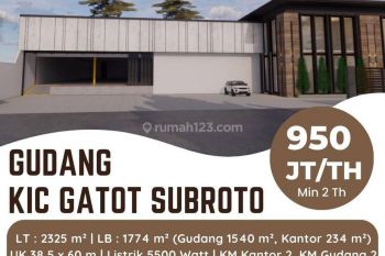 Gudang baru gress di jl. gatot subroto semarang
