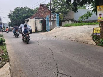 Tanah Pinggir Jalan Raya Dijual Bu Area Komersil SHM Siap Ajb