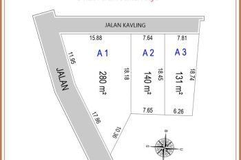 Tanah 2 Jutaan. Dekat Tol Sentul Selatan. Bisa Cicil 12X