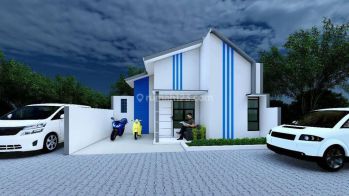 Rumah Indent Minimalis Modern di Lembang