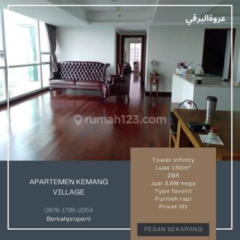 dijual Murah Kemang Village 2BR Tower Infinity