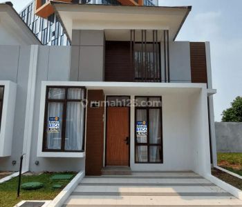 Disewakan Rumah 1 Lantai Baru Fasum Pool Cluster Girona garden Ville Citra Raya