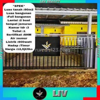 Dikontrakan rumah luas, siap huni & dekat Kampus