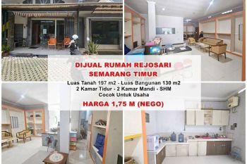 Dijual Cepat Rumah Rejosari Semarang Timur