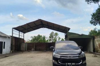 Disewakan tanah ex material murah