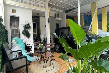 DIJUAL RUMAH PURI BETA 2 CLUSTER TAMAN BUAH SEMI FURNITURE SIAP HUNI