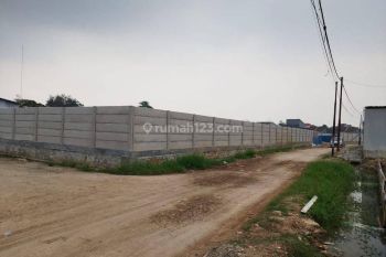 Tanah Gandeng 2 di Cipondoh, SHM, 1.600m2, Rp 4,9 jt/m²