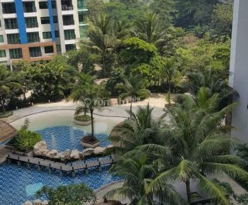 Dijual 2 Kamar Tidur Hampton S Park Apartment View Kolam Renang