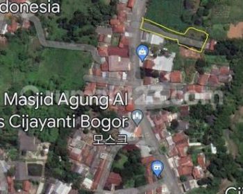 Tanah Luas 1431m2 Jl. Raya Cijayanti Bogor Cocok Untuk Villa