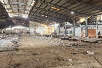 Gudang Tanah Luas Mainroad Cimindi Kota Bandung Dekat Tol Pasteur