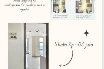 Apartemen Akasa Baru Studio