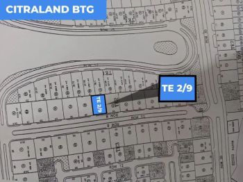 Dijual Kavling Favorit Double Row Citraland Bukit Telaga Golf Surabaya