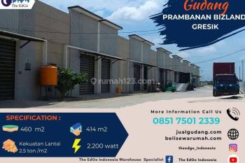 Jual Gudang Prambanan Bizland 200 M Dari Tol Cerme Gresik The Edge