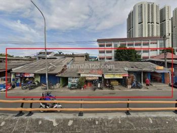 Dijual kavling jl.Lingkar Luar Barat 615m. Pinggir jalan raya. Harga 14,5jt/m.