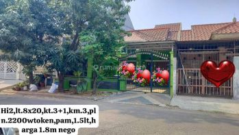 Rumah Gede Gaya Kece di Cluster Harapan Indah Kualitas Oke 13247