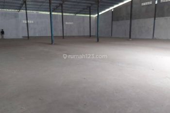 Gudang bersama dg berbagai ukuran daerah pabrik, dekat tol Toha
