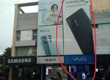 Ruko Palembang 4 Lantai di Palembang Square