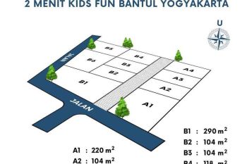 Kavling Mangku Aspal Piyungan; Tanah Matang Siap Bangun, SHM Valid