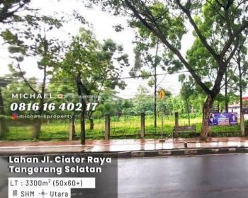 Lahan Jl. Ciater Raya, Tangerang Selatan