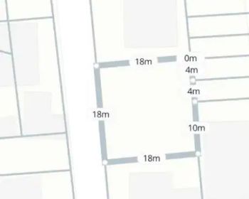 Tanah dg luas tanah 344m2 di area jalan tukad badung renon denpasar