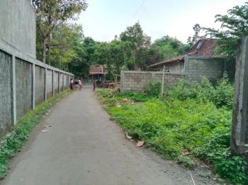 Di jual tanah SHM pekarangan dekat kampus UII