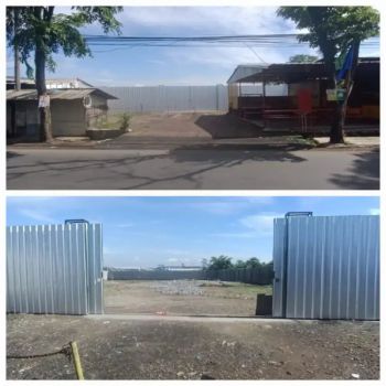 Disewakan tanah kosong seluas 3800 meter persegi