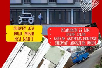 Promo Ruko Murah Harga KPR 500 Jutaan 2 Juta All In