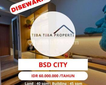 DISEWAKAN CEPAT RUMAH FLEEKHAUZ BSD CITY