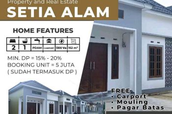 Rumah Murah Dekat Kampus UPB Pontianak
