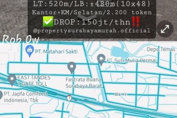 RENT: Gudang Margomulyo Permai NEGO