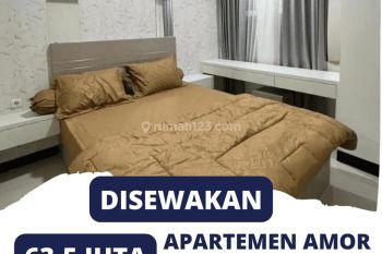 Disewakan Apartemen 2 BR Amor Tower Pakuwon City