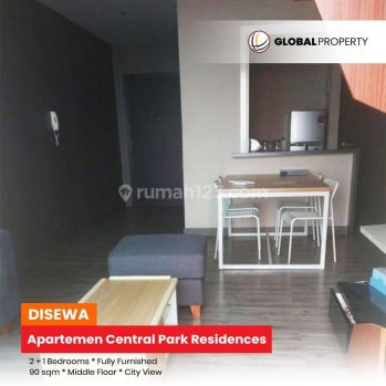 Disewa Apartemen Central Park Residences Tower Adalaina, Fully Furnished