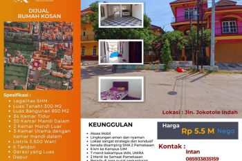 JUAL CEPAT KOS-KOSAN AREA KOTA PAMEKASAN