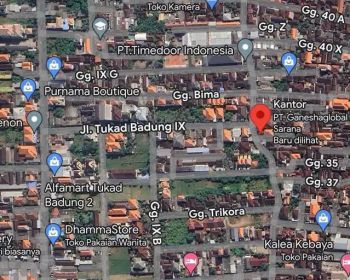 Jual BUC tanah dan bangunan kantor di area strategis Renon