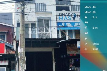 Termurah Ruko di Jl Akordion Lowokwaru Malang Super Strategis