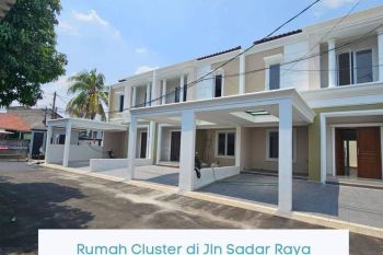 Dijual Murah Rumah Cluster di Jln Sadar Raya Jagakarsa Jakarta Selatan