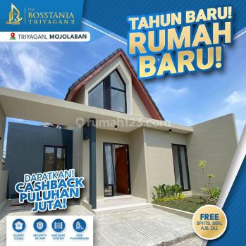 Rumah Mewah 2 Lantai Baru Semi Furnished Daerah Uns