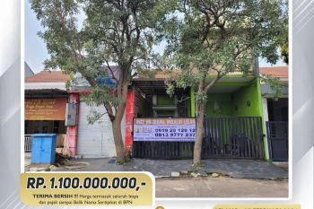 Rumah 2 lantai puri surya jaya Sidoarjo