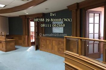 Sewa Ruang Kantor Menara Sudirman Office Tower Furniture Kayu Jati Murah