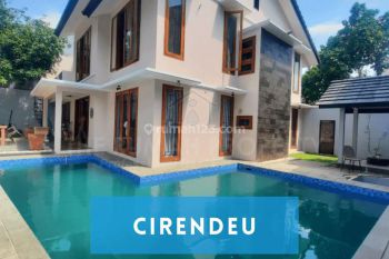 Rumah Mewah Dalam Townhouse Private Pool Cirendeu Dekat Ke Lebak Bulus
