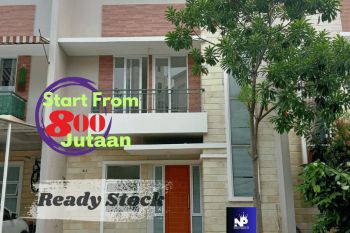 Rumah Siap Huni Bayar "BOOKING FEE 5 JUTA ALL-IN"  Langsung Akad Bank