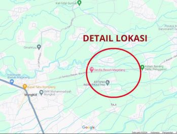 Tanah Murah Mungkid Magelang, SHM Siap Balik Nama, Akses Aspal