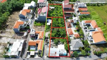 Tanah strategis lingkungan villa di abasan Canggu Bali